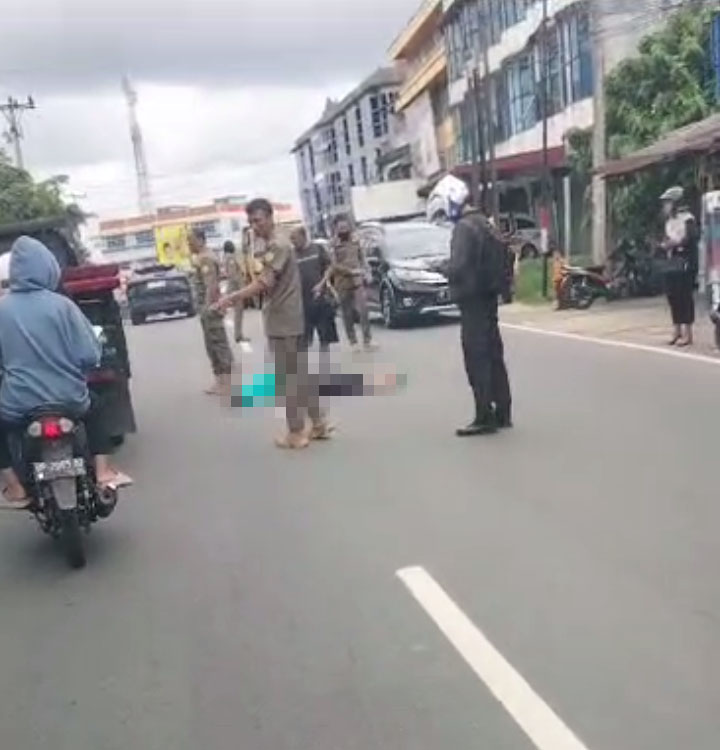 Pria Paruh Baya di Tanjungpinang Tewas usai Alami Laka Tunggal .