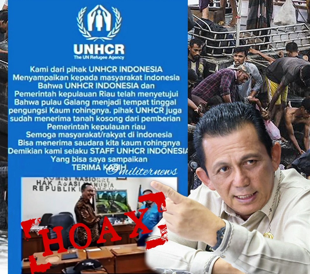 Gubernur Kepri Bantah Pulau Galang jadi Penampungan Pengungsi Rohingya