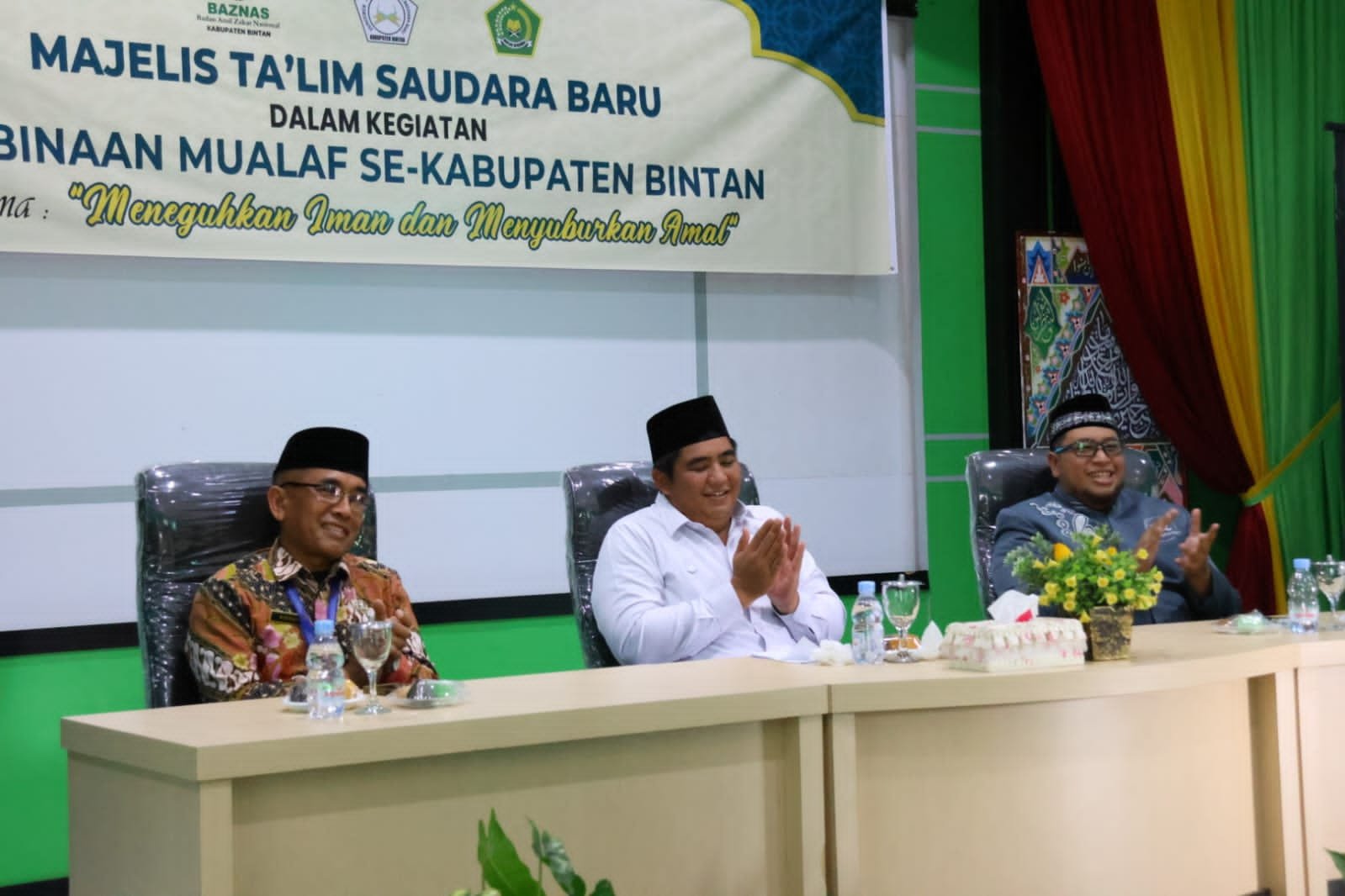 Bupati Roby Apresiasi Pembinaan Bagi Muallaf se Bintan.