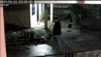 Aksi Seorang Pria Maling Motor di Bintan Terekam CCTV.