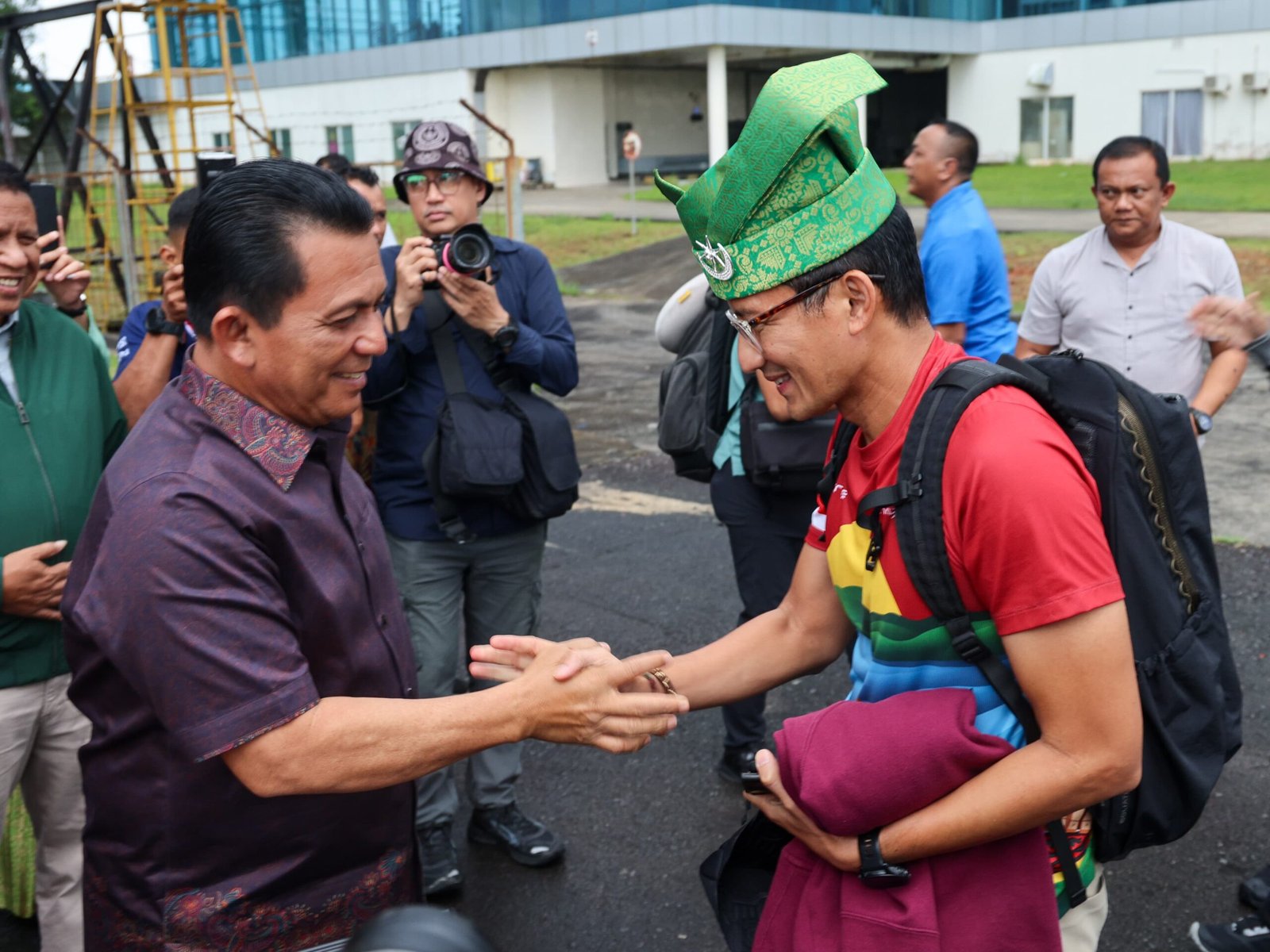 Menpar Sandiaga Tinjau Pembangunan SKI di Tanjungpinang, Dukung Peningkatan Ekonomi Kreatif