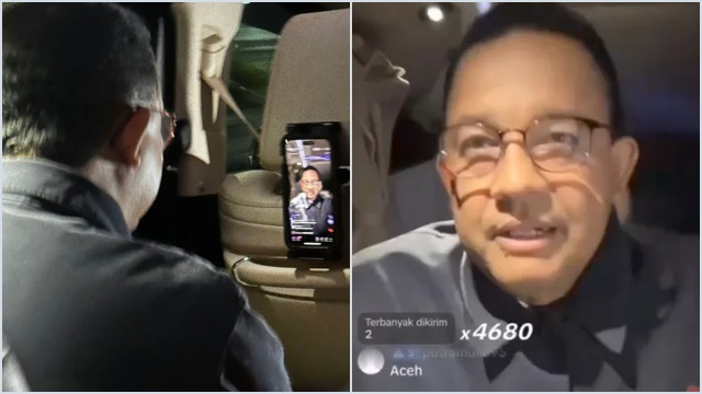 Anies Baswedan Bingung Matikan Live TikTok, Warganet: Lucu Banget!