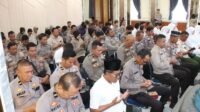 Jelang Pemilu 2024, Polres Karimun Gelar Doa Bersama Lintas Agama.