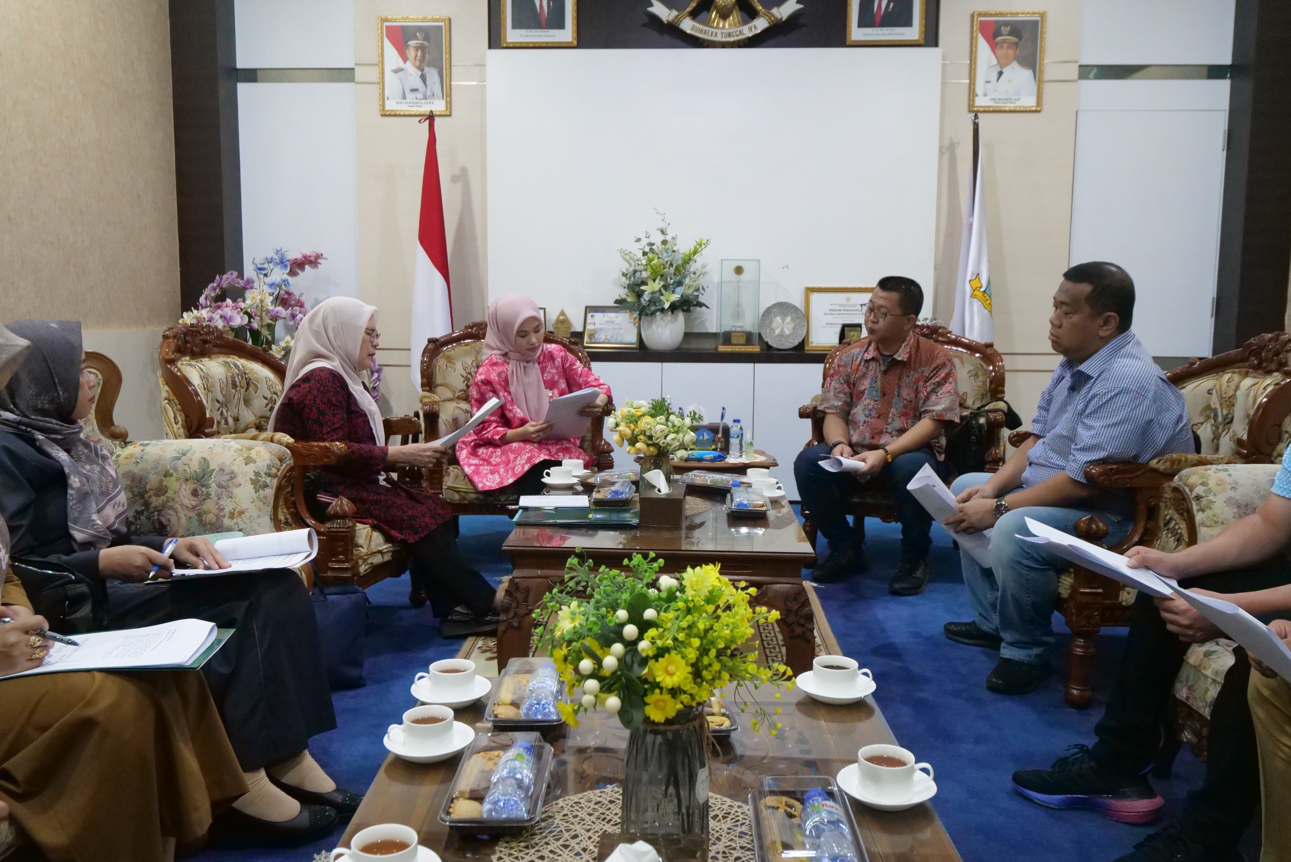 Ketua PKK Hafiza Bersama JAPFA Komitmen Intervensi Angka Stunting di Bintan.