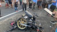 Dua Motor Tabrakan di Tanjungpinang, Satu Pengendara Meninggal Ditempat.