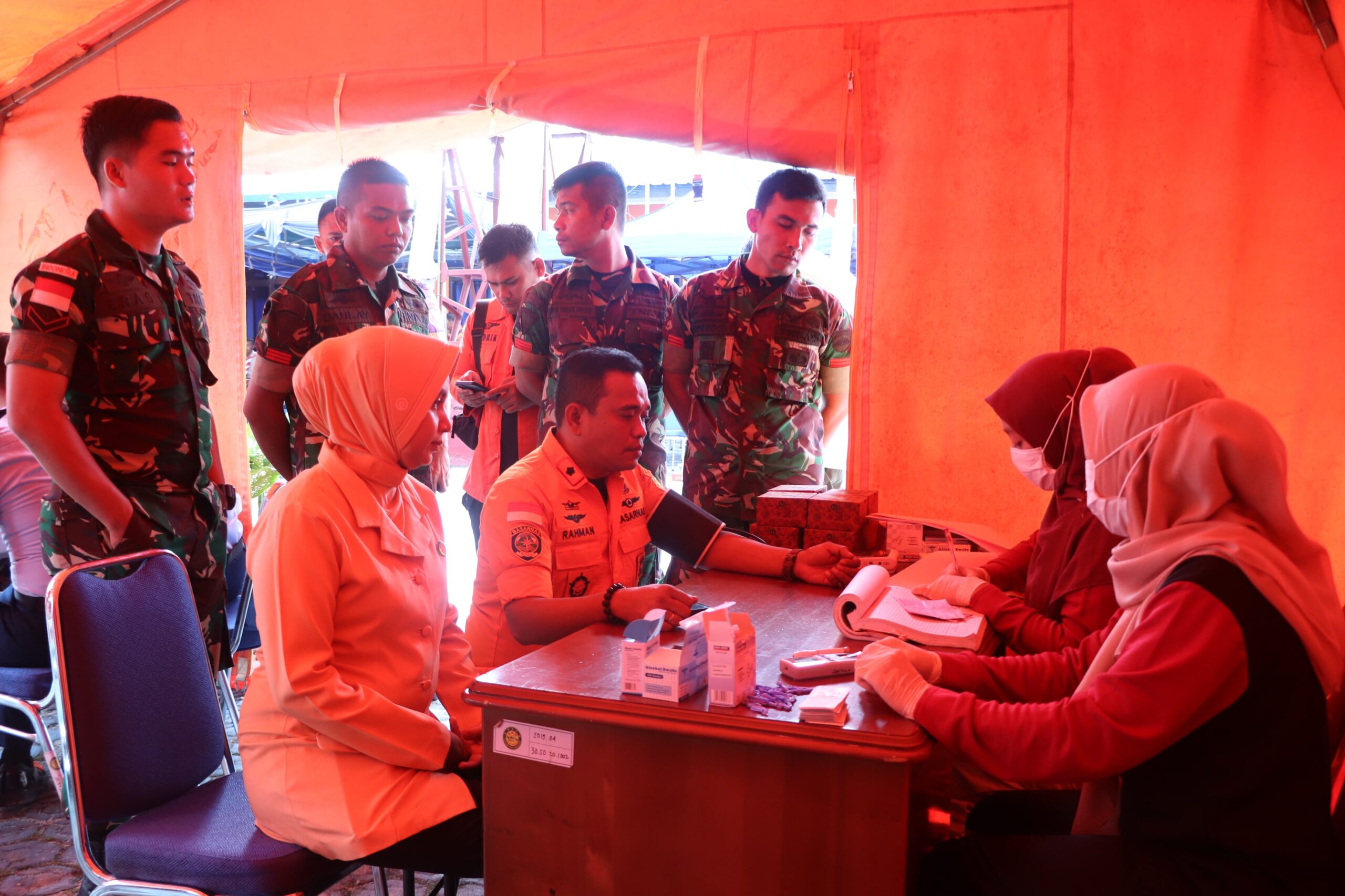 Sambut HUT ke 52, SAR Natuna Gelar Aksi Sosial Donor Darah.