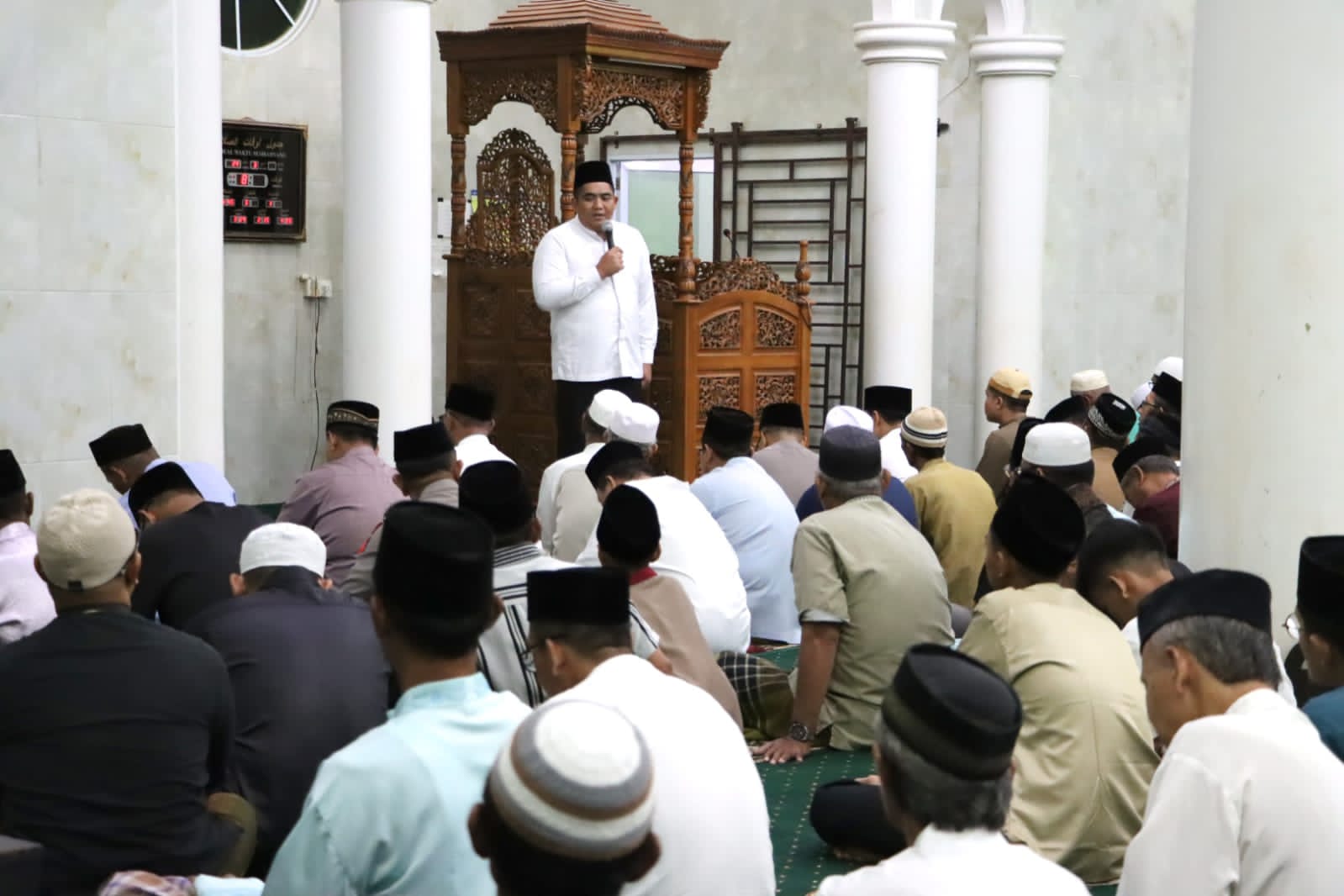 Safari Ramadhan Perdana, Roby Ajak Kaum Muslimin Perkuat Silahturahmi.