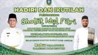 Gubernur Ansar jadi Khatib Salat Idul Fitri di Lapangan Kantor Bupati Lingga