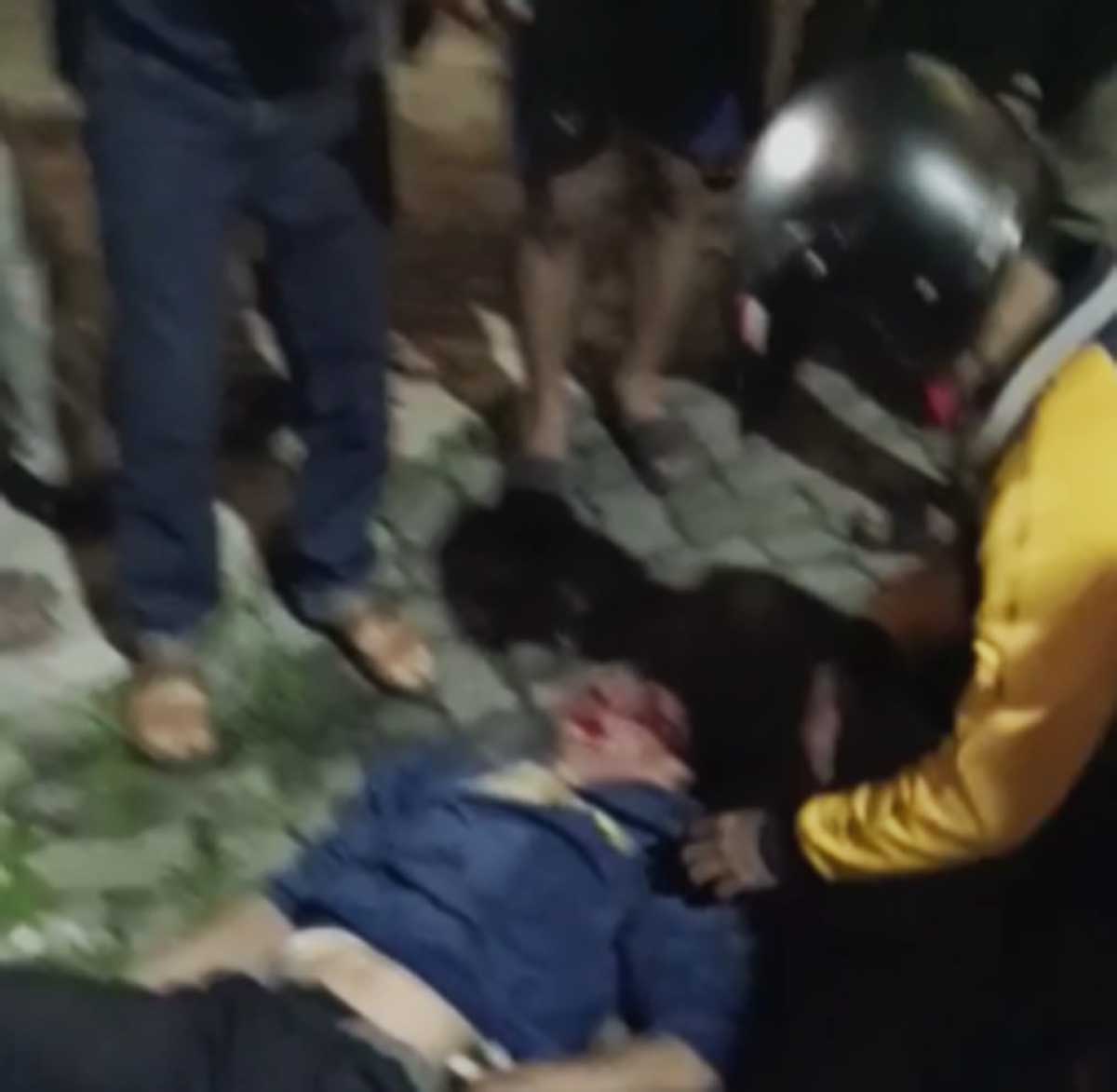 Kecelakaan Tunggal Depan Hotel Bintan Nirwana, Pengendara Motor Alami Luka Berat
