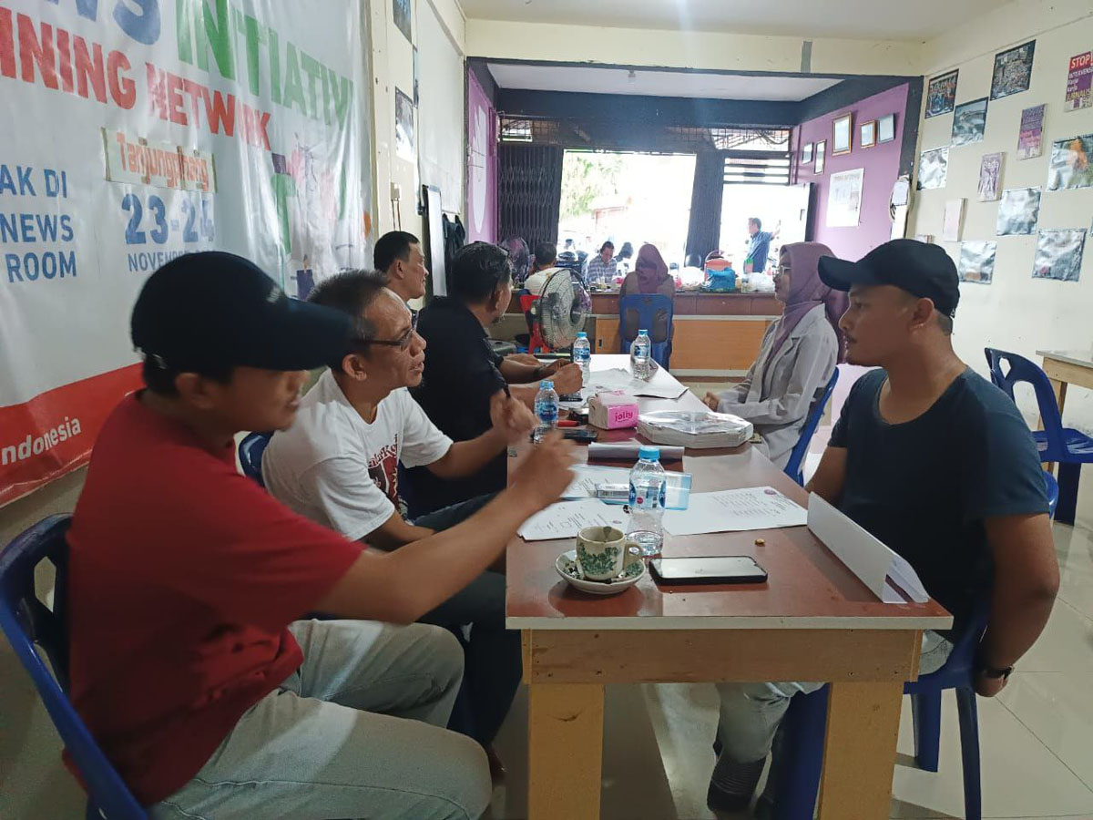 Open Rekrutmen AJI Tanjungpinang 2024, 7 Jurnalis Jalani Tes Wawancara.