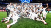 Real Madrid Juara Liga Champions ke-15, Taklukkan Dortmund 2-0 di Final