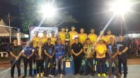 Polres Bintan Raih Juara 1 Turnamen Voli Danlanal Bintan Cup.