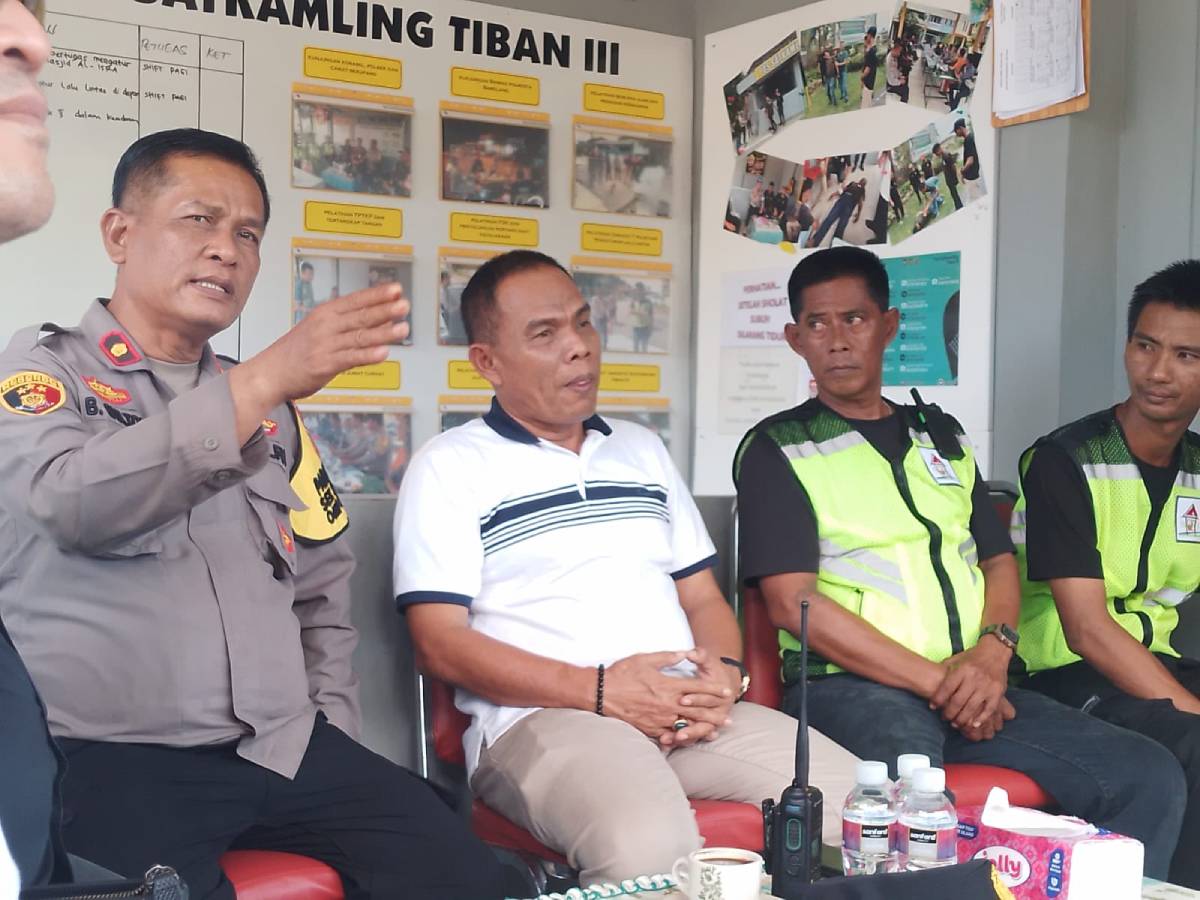 Marak Penipuan dengan Modus Segitiga, Kapolsek Sekupang Kenali Ciri-Ciri Penipuan Online untuk Lindungi Diri.