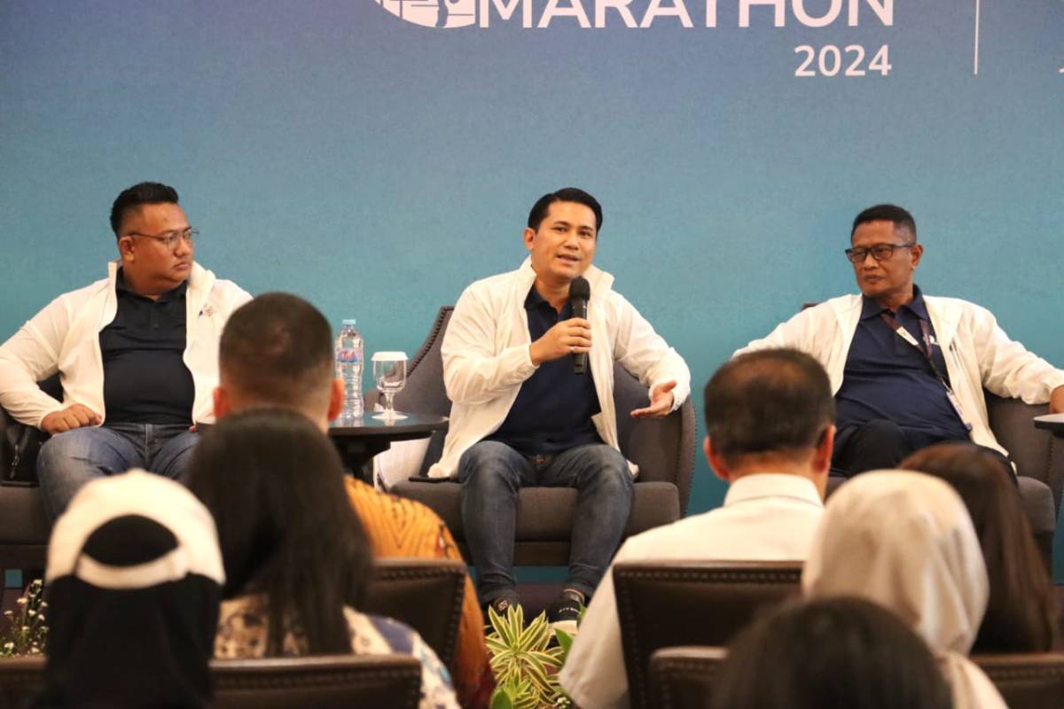 Hadiri Press Conference Mandiri Bintan Marathon 2024, Wabup Osit : Kita Optimis Dongkrak Kunjungan Wisman.