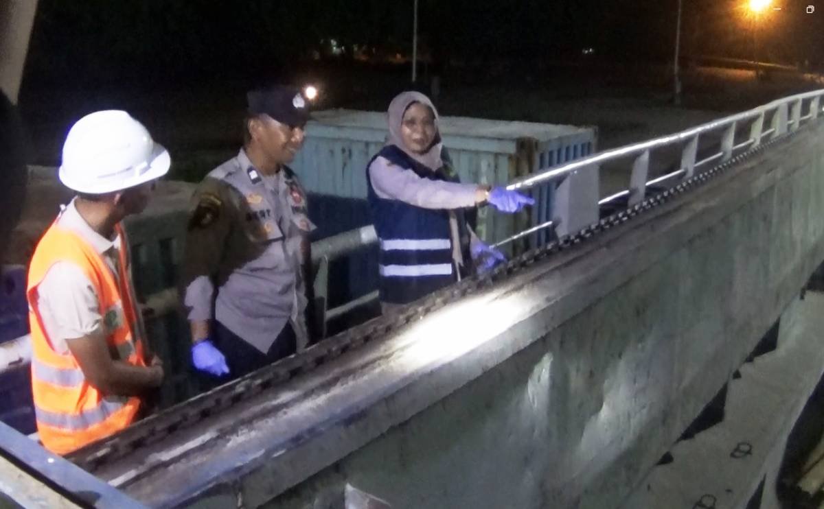 Balai Karantina Kepri Razia Kapal Pengangkut Barang di Pelabuhan Sripayung Batu 6.