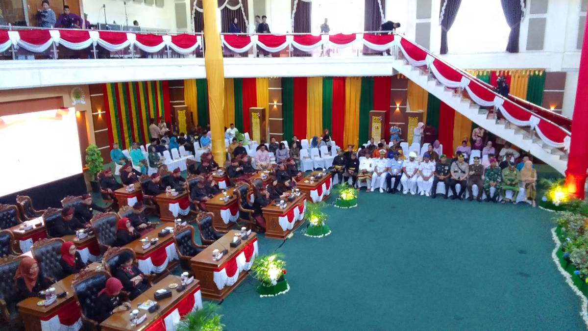 Peringati Hari Jadi Otonom ke-23, DPRD Tanjungpinang Gelar Rapat Paripurna.