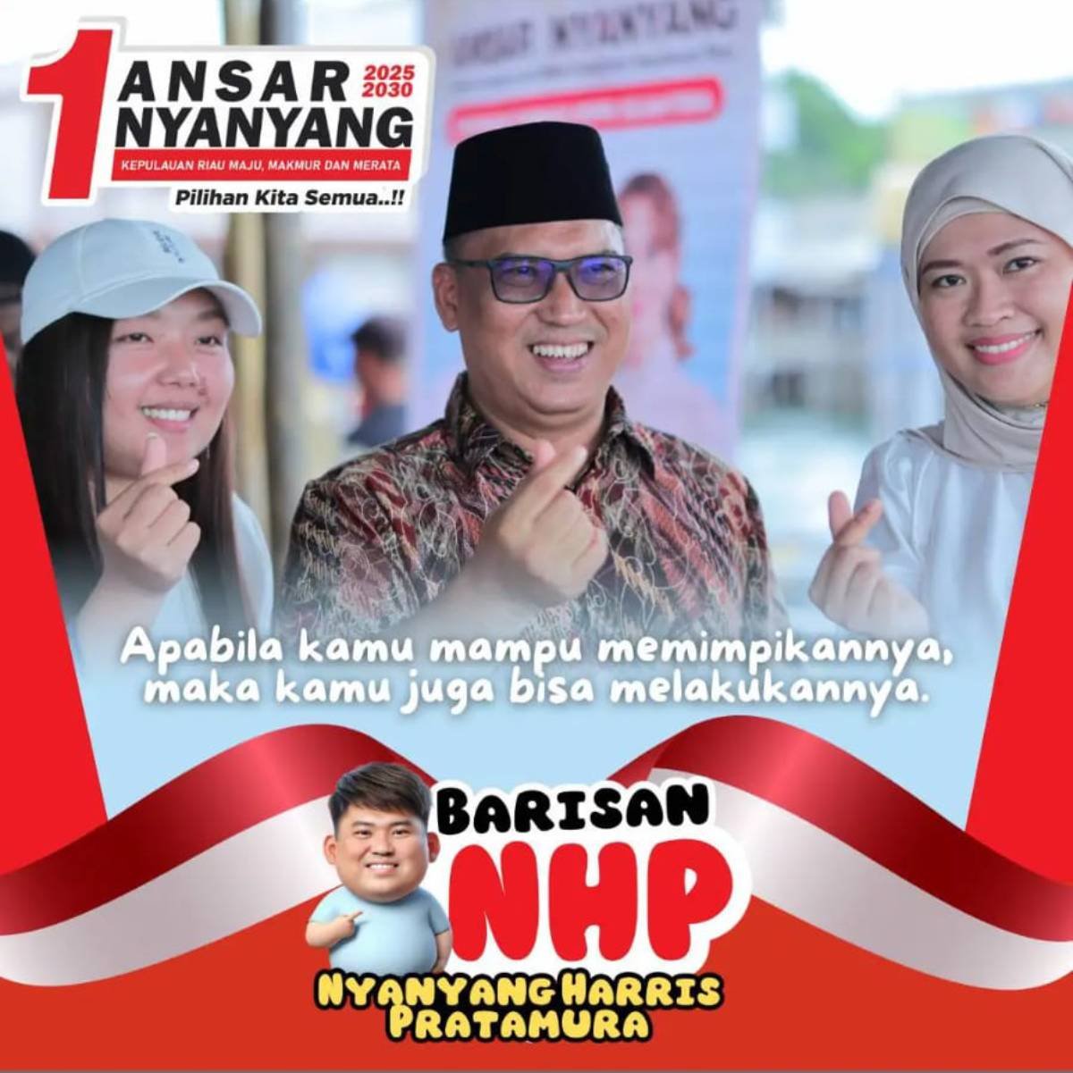 Nyanyang Serukan Pentingnya Partisipasi Milenial dan Gen Z untuk Kemajuan Kepri.