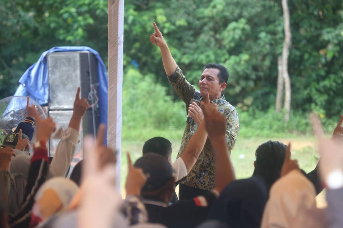 Warga Hutan Lindung Ingin Ansar Lanjut Jadi Gubernur Kepri Lagi.