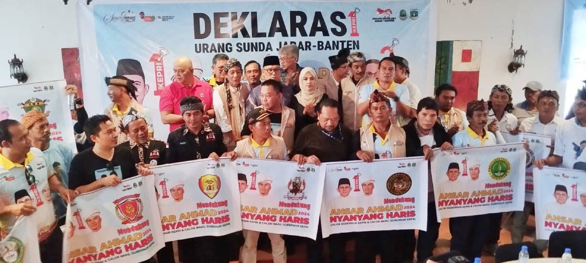 Warga Jabar-Banten yang Ada di Kepri Sepakat Menangkan Nyanyang.