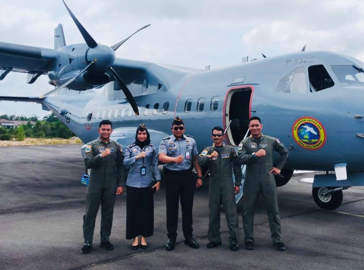 Perkuat Sinergitas, Karutan Tanjungpinang Ikut Patroli Udara Bersama Satuan Udara Koarmad 1.