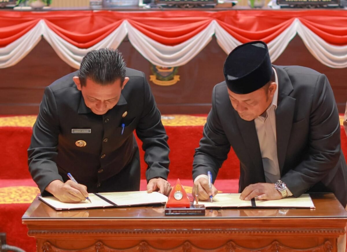 APBD Kepri 2025 Disahkan Rp3,918 triliun