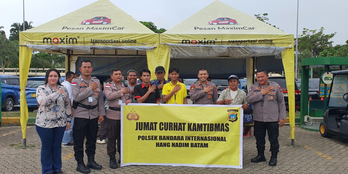 Jumat Curhat, Polsek Bandara Hang Nadim: Dengarkan Aspirasi Driver Taksi Online