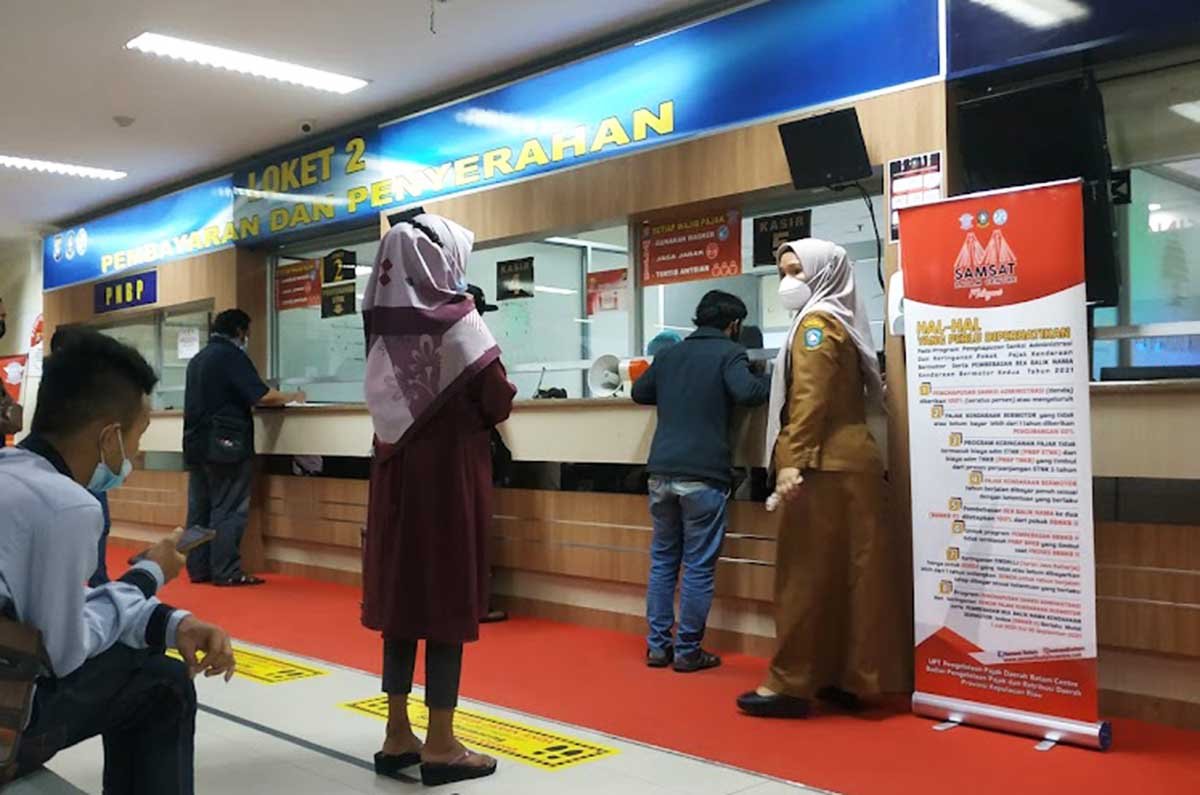 Pemprov Kepri Berlakukan Diskon Pajak Kendaraan