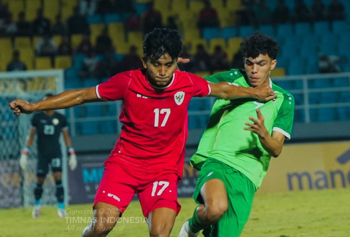 Timnas U-20 Indonesia Tumbang 0-2 dari Suriah di U20 Challenge Series 2025