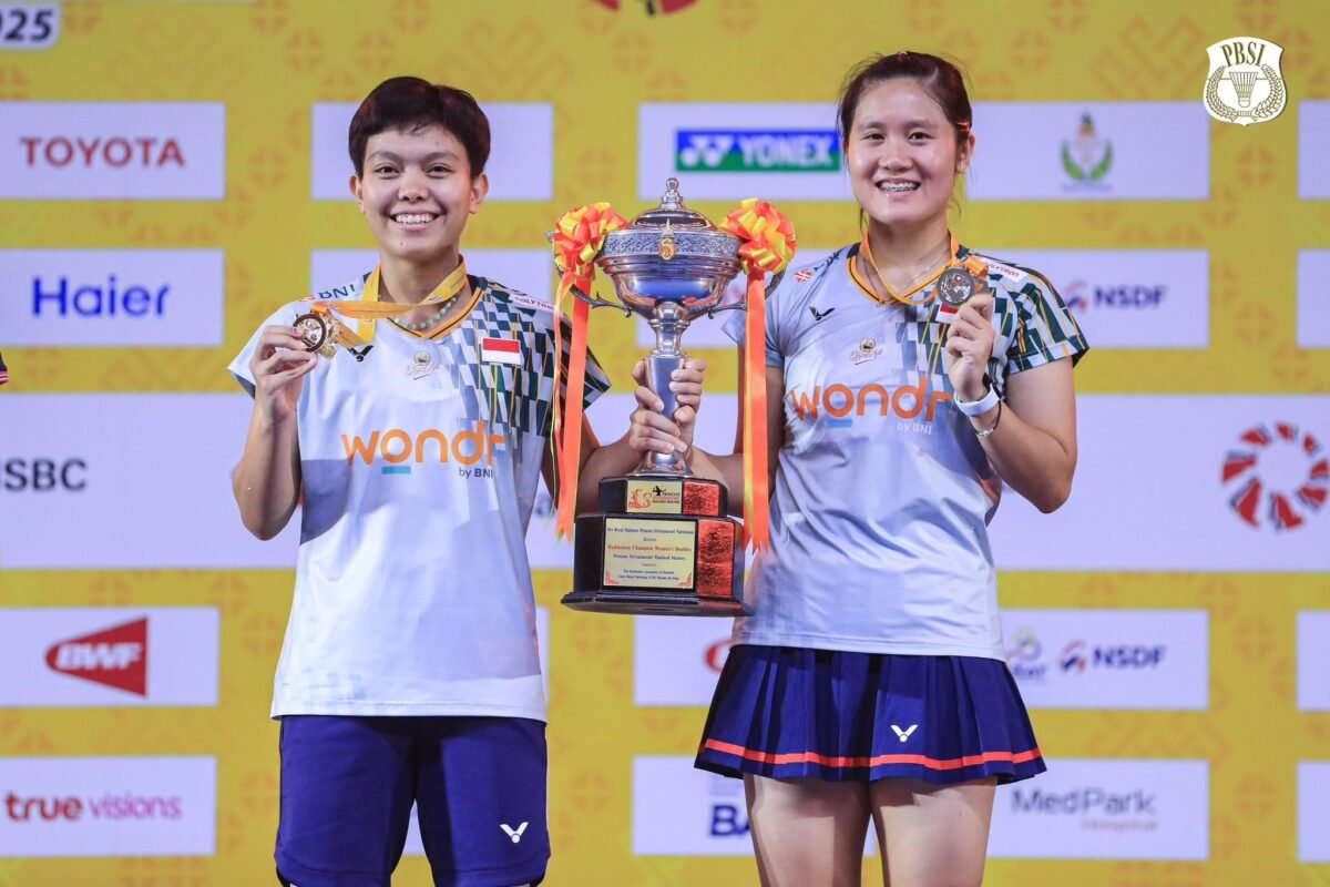 Lanny/Fadia Juara Thailand Masters 2025, Taklukkan Wakil Tuan Rumah