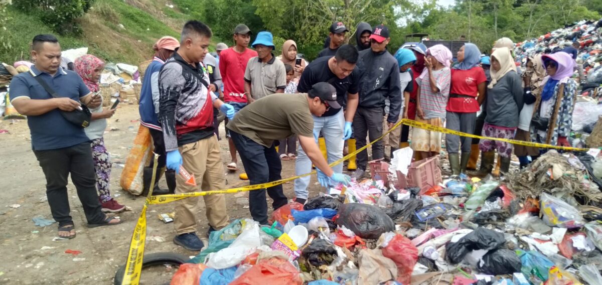 Tragis! Mayat Bayi Ditemukan di Tempat Pembuangan Sampah, Polisi Lakukan Penyelidikan