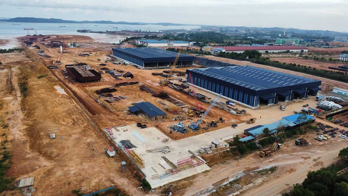 Belum Kantongi Izin, DLHK Kepri Segel Reklamasi PT Blue Steel Industrial