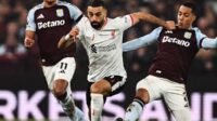 Liverpool Tertahan di Markas Aston Villa, Laga Berakhir Imbang 2-2