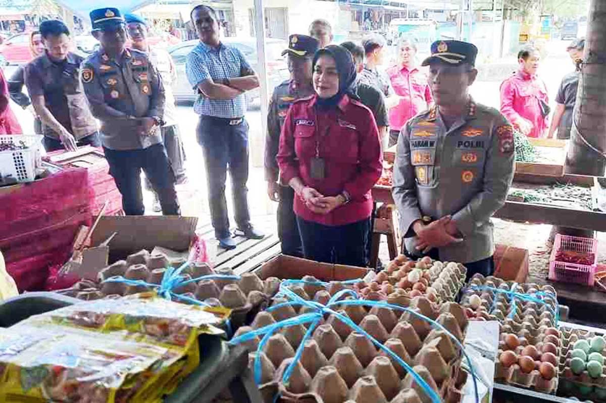 Jelang Ramadan, Polresta Tanjungpinang dan Disdagin Sidak Pasar: Stok Aman, Harga Stabil