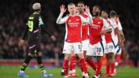 Arsenal Lolos ke Perempatfinal Liga Champions Usai Bermain Imbang 2-2 Kontra PSV