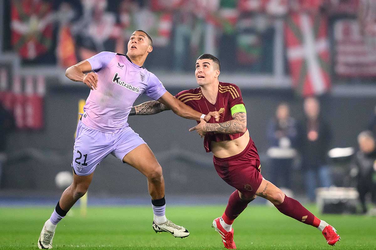 Gol di Menit Akhir! AS Roma Taklukkan Bilbao dan Dekati Perempat Final Liga Europa
