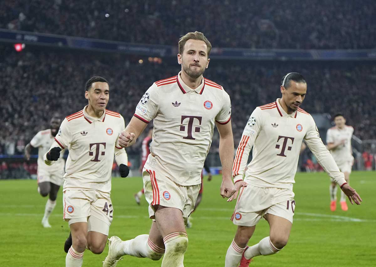 Bayern Munchen Bantai Bayer Leverkusen 3-0, Harry Kane Cetak Brace