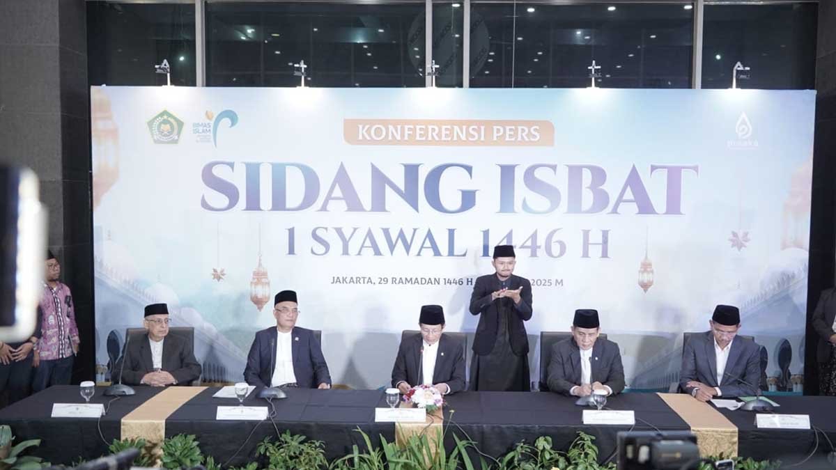 Hasil Sidang Isbat: Idulfitri 2025 Jatuh pada Senin 31 Maret