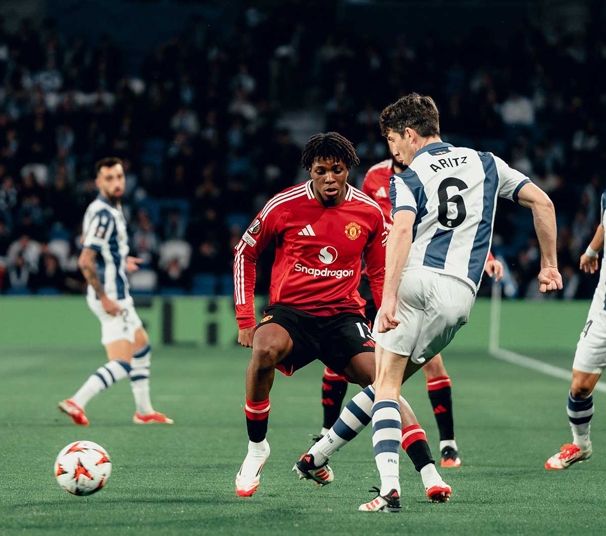 Real Sociedad vs Manchester United Berakhir Imbang 1-1, Penentuan di Old Trafford