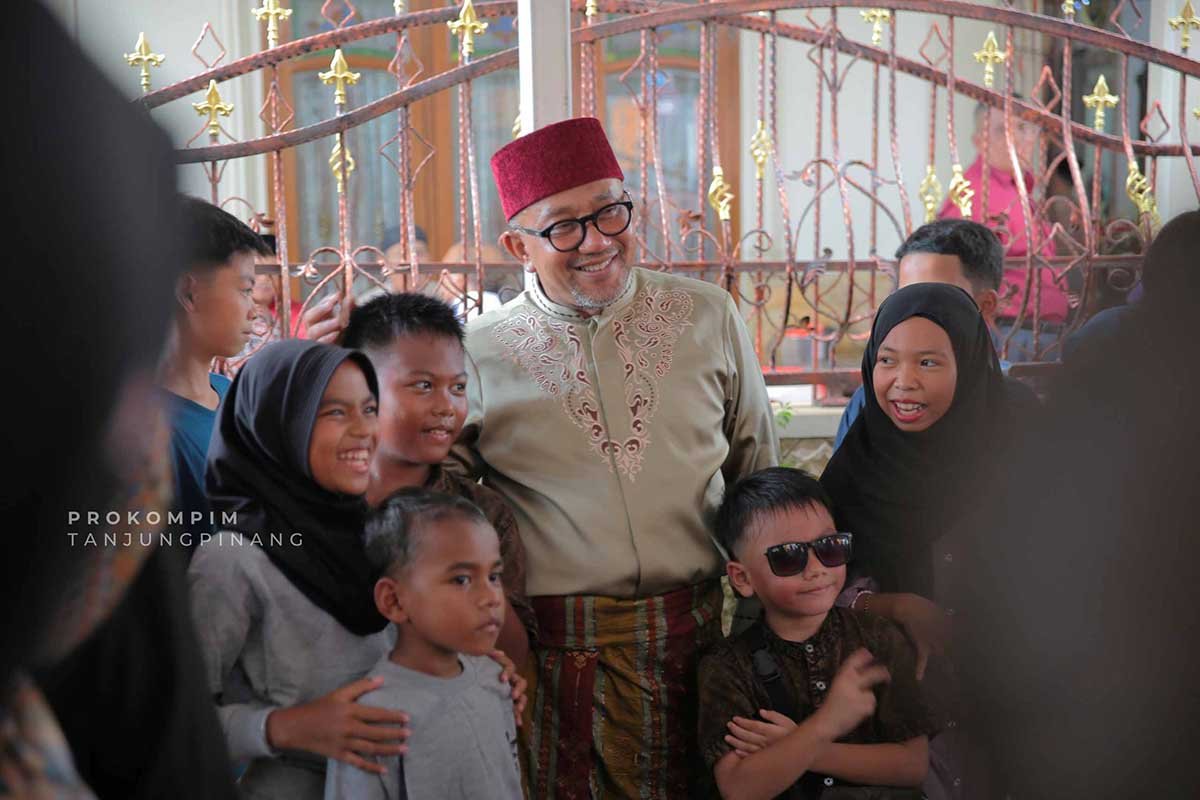 Ribuan Warga Ramaikan Open House Wali Kota Tanjungpinang di Hari Raya Idul Fitri