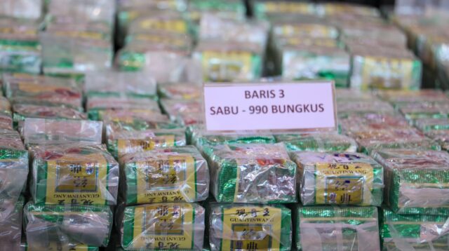 Tim Gabungan Gagalkan Penyelundupan 2 Ton Sabu di Perairan Karimun