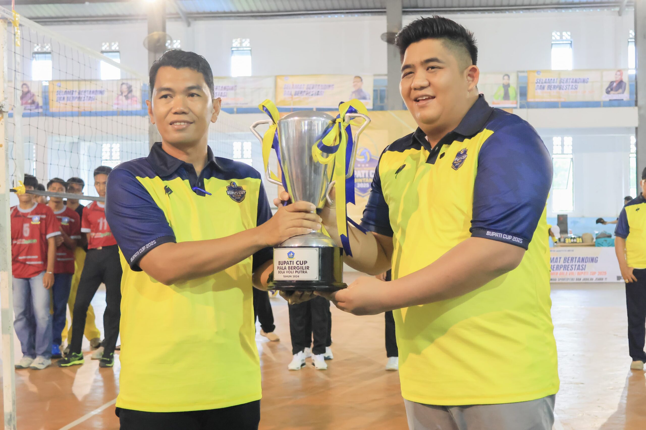 GOR Bintan Memanas, 21 Tim Adu Gengsi Rebut Piala Bergilir Bupati Cup 2025