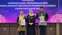 Pemerintah Kabupaten (Pemkab) Bintan kembali meraih opini Wajar Tanpa Pengecualian (WTP) atas Laporan Keuangan Pemerintah Daerah (LKPD) Tahun Anggaran 2024. Ini merupakan raihan WTP ke-14 secara berturut-turut sejak beberapa tahun terakhir.