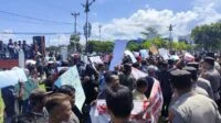 Ratusan Nelayan Bintan Gelar Aksi Tolak Tambang Pasir Laut dan VMS