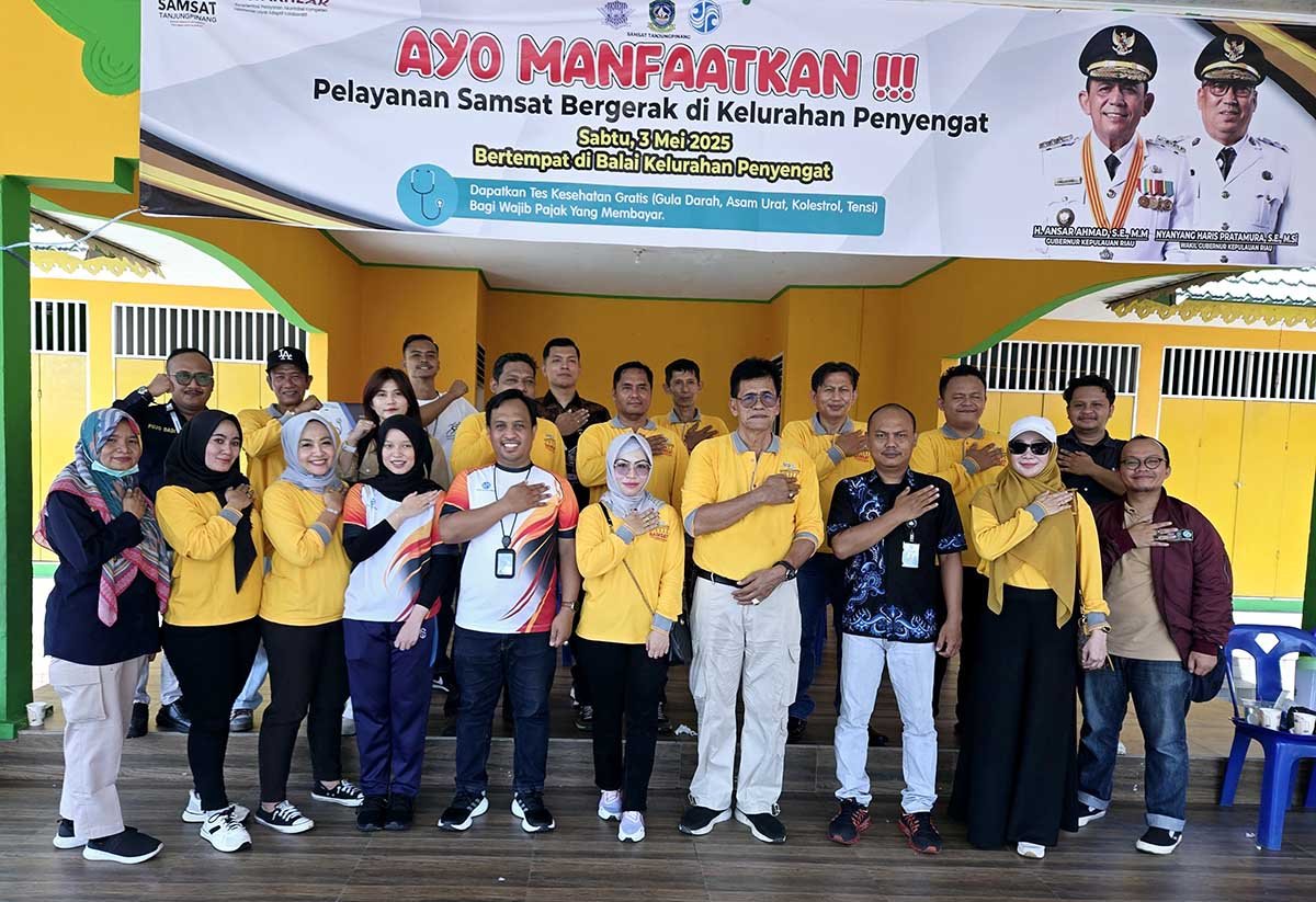 UPTD PPD Tanjungpinang Gelar Layanan SAMBER di Pulau Penyengat, Himpun Pajak Rp14 Juta