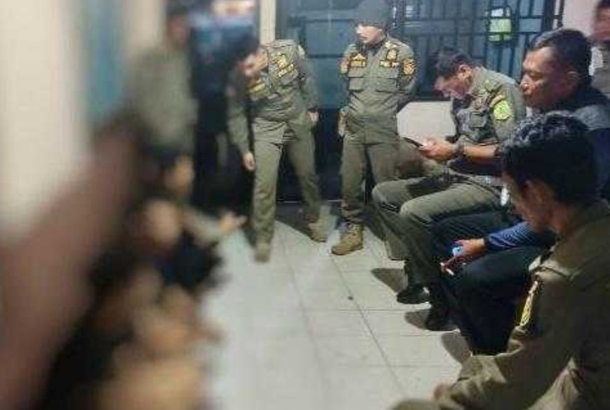 Gelar Tanding Tinju, Empat Pelajar Diamankan Satpol PP Tanjungpinang