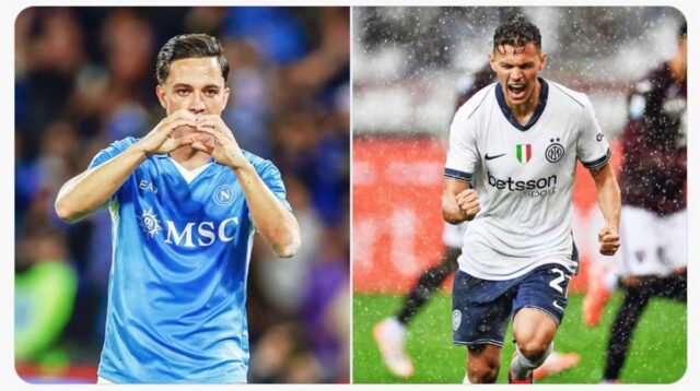 Inter atau Napoli? Perebutan Juara Liga Italia Makin Panas Jelang Dua Laga Akhir