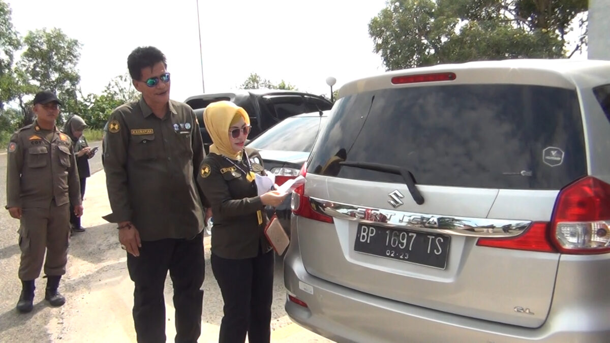 Samsat Tanjungpinang Laksanakan Penagihan Aktif, 111 Kendaraan ASN Pemprov Kepri Belum Bayar Pajak..