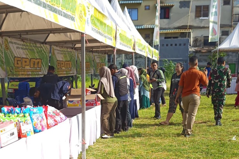 Gerakan Pangan Murah Digelar Jelang Iduladha, Warga Tanjungpinang Serbu Bazar Sembako