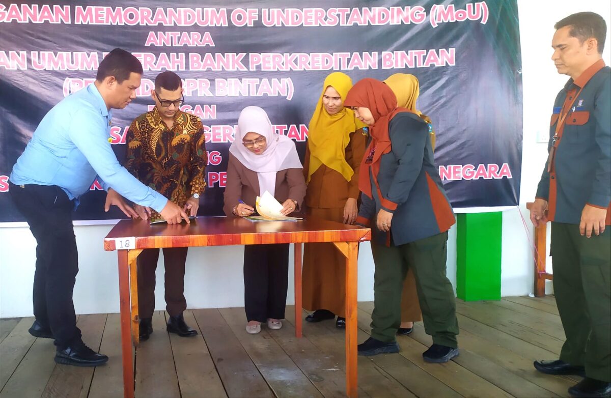 Berhasil Tangani Kredit Macet, BPR Bintan-Kejari Lanjutkan MoU Pendampingan Hukum