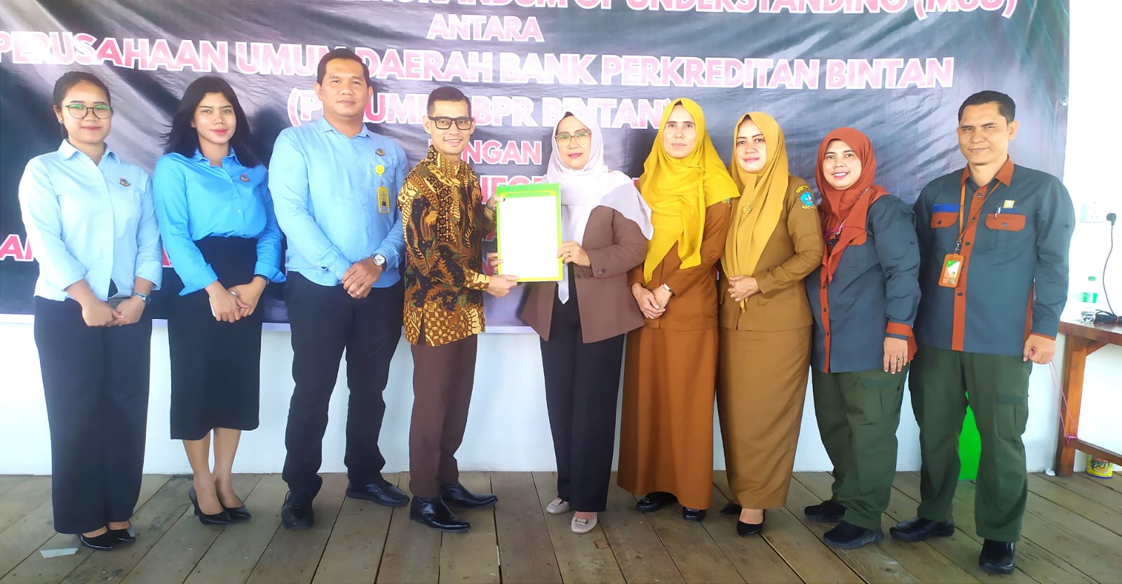 Berhasil Tangani Kredit Macet, BPR Bintan-Kejari Lanjutkan MoU Pendampingan Hukum